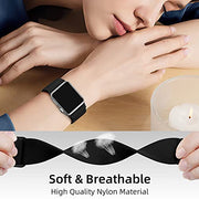 DaQin 3 Pack Stretchy Solo Loop Compatible with Apple Watch Bands Men Women | Soft Nylon Band 49mm 46mm 45mm 44mm 42mm, Braided Elastic Sport Strap for iWatch Series 12 11 10 9 8 7 6 5 4 3 2 1 SE Ultra