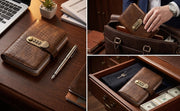 Lockable Savings Notebook
