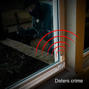 UltraPro Personal Security Window and Door Alarm, 6 Pack, Wireless Chime | DIY Protection, Burglar Alert, Easy Installation, Home Security, Ideal for Home, Garage, Apartment, White, 49721
