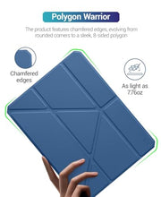 CoBak Case for iPad (A16) 11th Generation, iPad 10th Gen Cover,Dark Blue | Protective Multi-Angle Stand Cover with Portrait Mode, Pencil Holder, Auto Wake/Sleep, Case for iPad 11/10.9 Inches 2025/2022