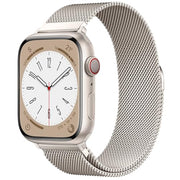 Original Milanese Loop Compatible with Apple Watch Bands for Women & Men | 40/41/42/38mm Stainless Steel Mesh Strap with Magnetic Clasp, Casual & Business, Fits iWatch Series 12 11 10 9 8 7 SE 6 5 4 3