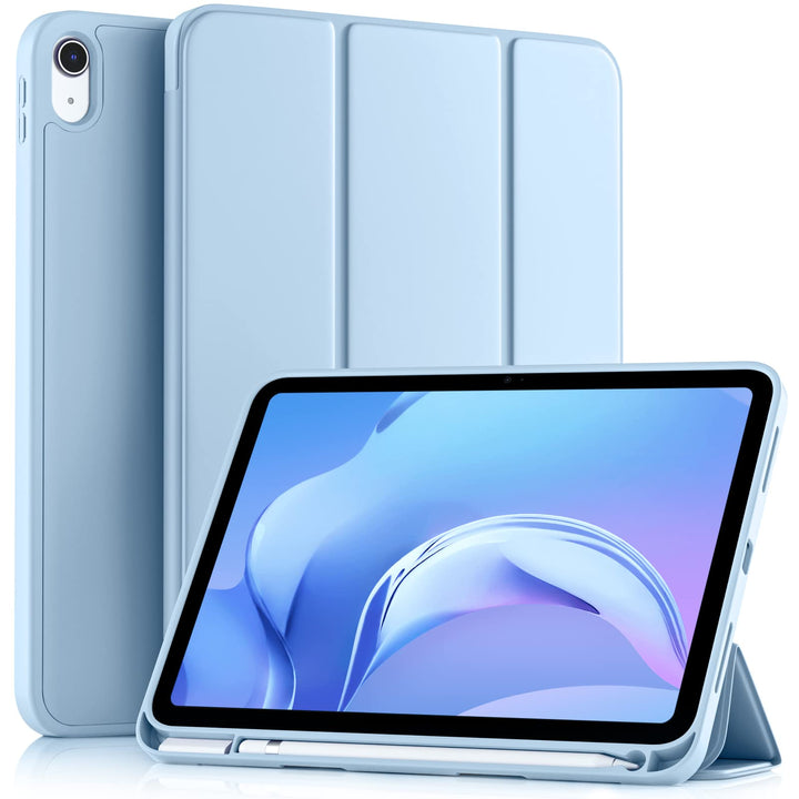 Akkerds for iPad A16 11th Gen Case, iPad 10th Generation Case, Sky Blue