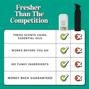 Poo-Pourri Before-You-Go Pocket Toilet Spray, Beach Bum, 1 Fl Oz | Travel Essentials On-The-Go Bathroom Odor Deodorizer with Essential Oils, Up to 50 Uses, TSA Approved, Coconut Orchid Scent