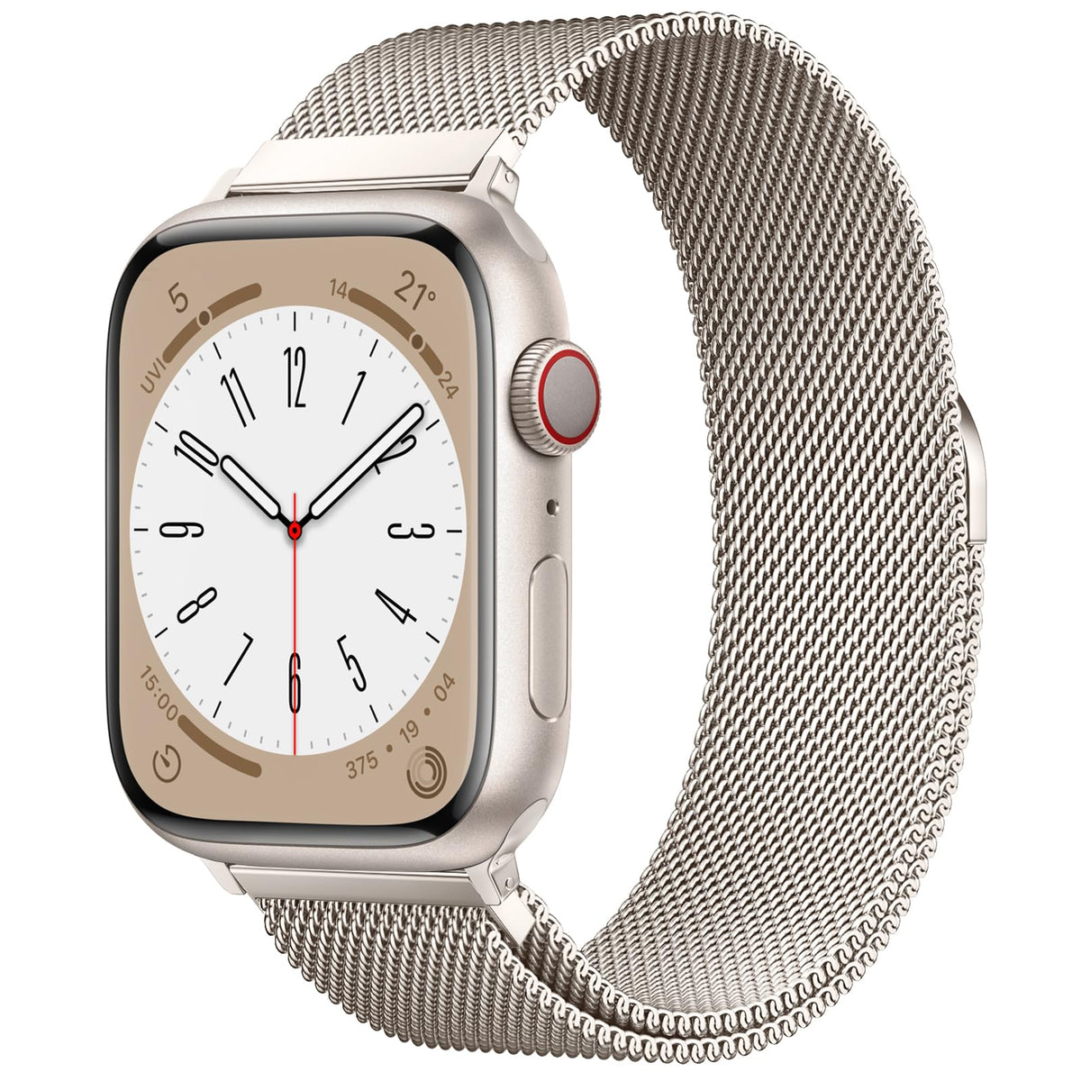 Original Milanese Loop Compatible with Apple Watch Bands for Women & Men | 40/41/42/38mm Stainless Steel Mesh Strap with Magnetic Clasp, Casual & Business, Fits iWatch Series 12 11 10 9 8 7 SE 6 5 4 3