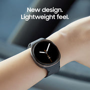 Samsung Galaxy Watch 8 40mm Bluetooth Smartwatch, Cushion Design, Quick Button, Sleep Coaching, Now Bar, Running Coach, Energy Score, Graphite [US Version, Amazon Exclusive 2Yr Warranty]