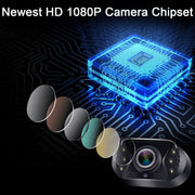 HD 1080P Backup Camera Plug & Play: Fast 60FPS Smooth Real-Time Clear View | 25-Minute Easy to Install, Monitor Easy Setup, Bright and Clear Night Vision, Dustproof & Weatherproof for Cars Trucks SUVs